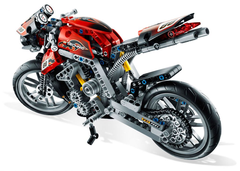 LEGO - 8051 - Jeu de construction - LEGO® Technic - La moto : :  Jeux et Jouets