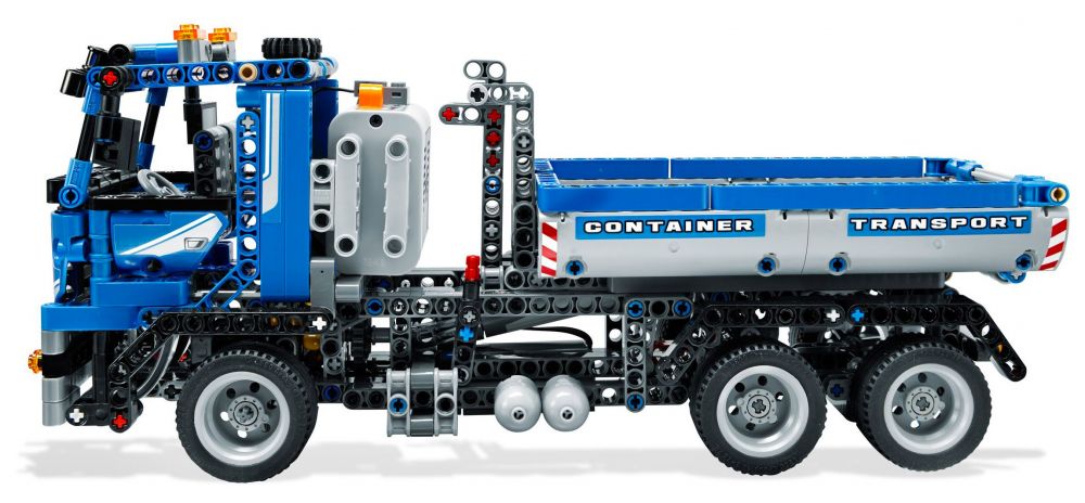 LEGO - 8052 - Jeu de construction - LEGO® Technic - Le camion conteneur  motorisé : LEGO: : Jeux et Jouets