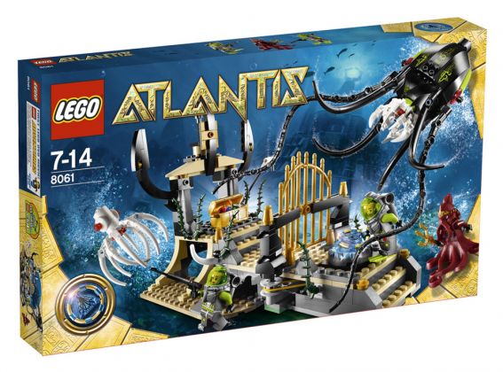 LEGO Atlantis 8061 Le temple du calamar