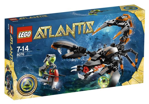 LEGO Atlantis 8076 Le scorpion des profondeurs