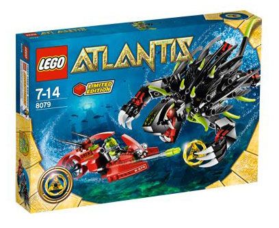 LEGO Atlantis 8079 Le monstre de l'ombre