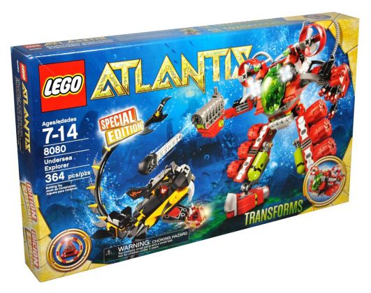 LEGO Atlantis 8080 L'explorateur sous-marin