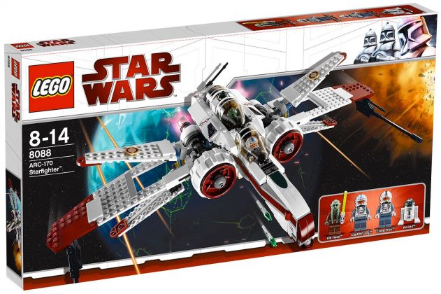 LEGO Star Wars 8088 ARC-170 Starfighter