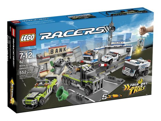 LEGO Racers 8211 L'attaque de la banque