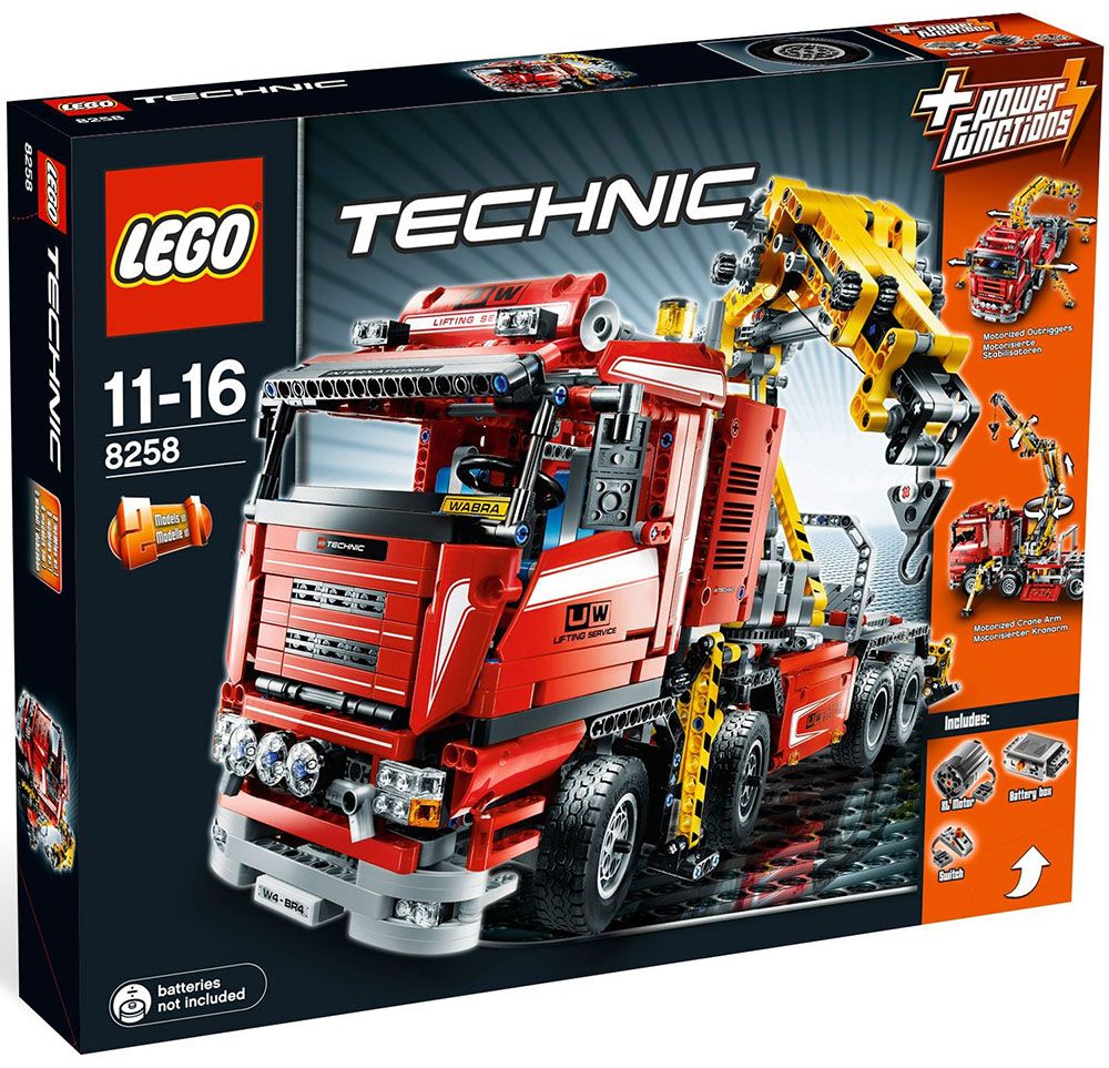 LEGO Technic 8258 pas cher, Le camion-grue