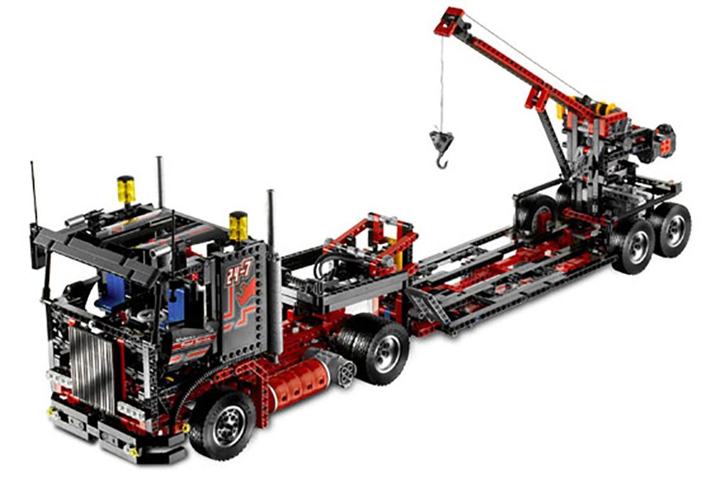 LEGO Technic 8285 pas cher, Le camion-remorque géant