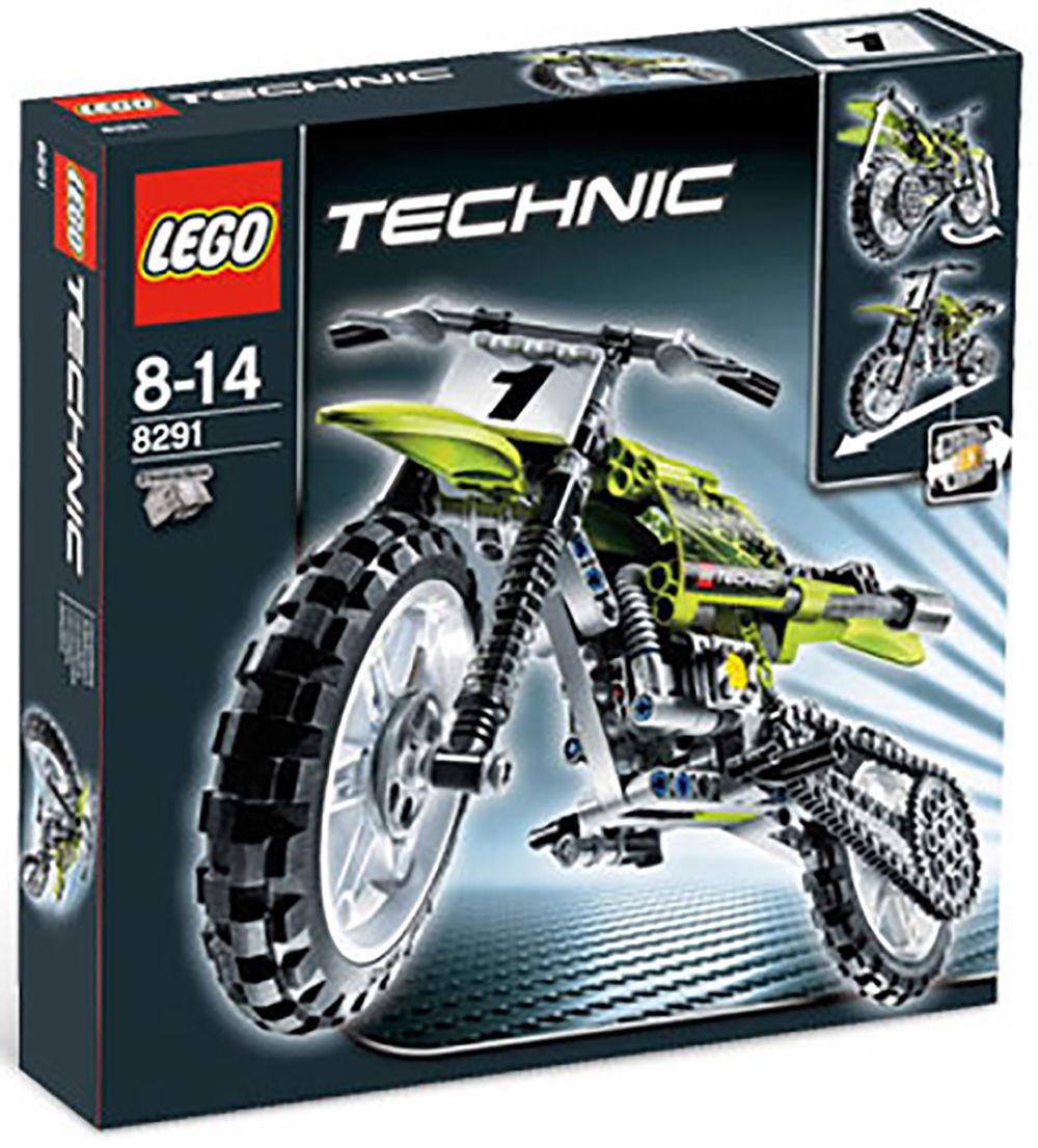 LEGO Technic 8291 pas cher, La moto cross