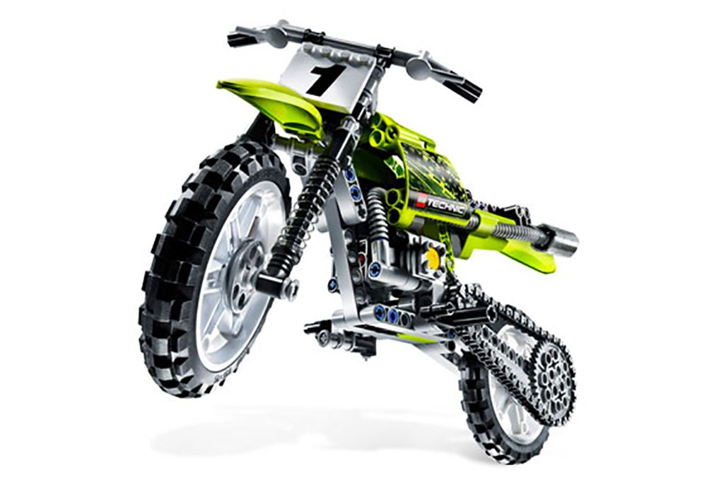 LEGO Technic 8291 pas cher, La moto cross