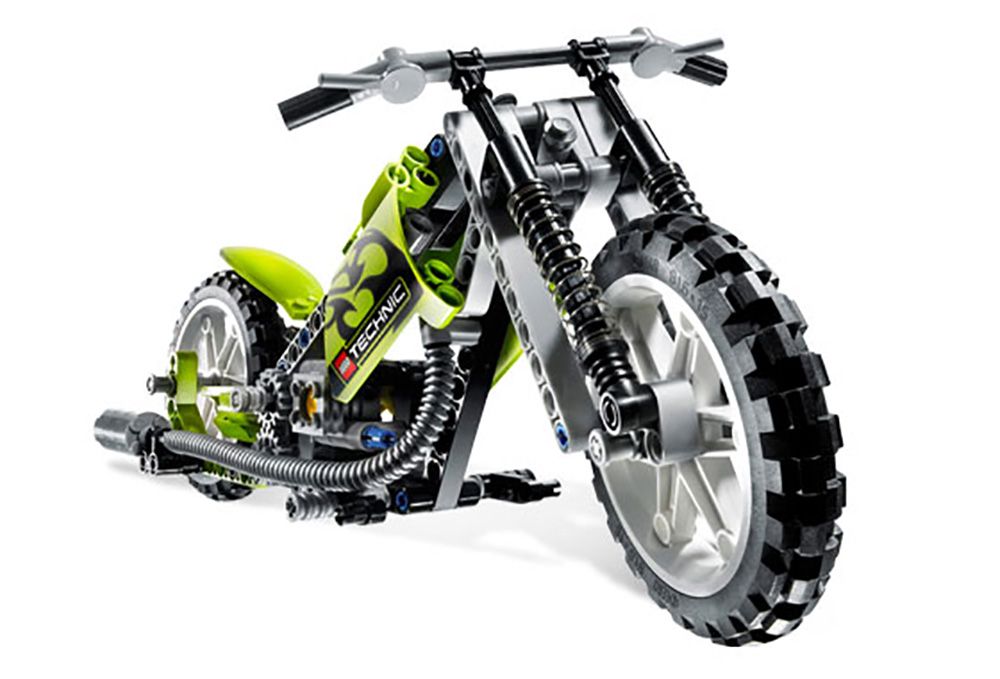 LEGO Technic 8291 pas cher, La moto cross