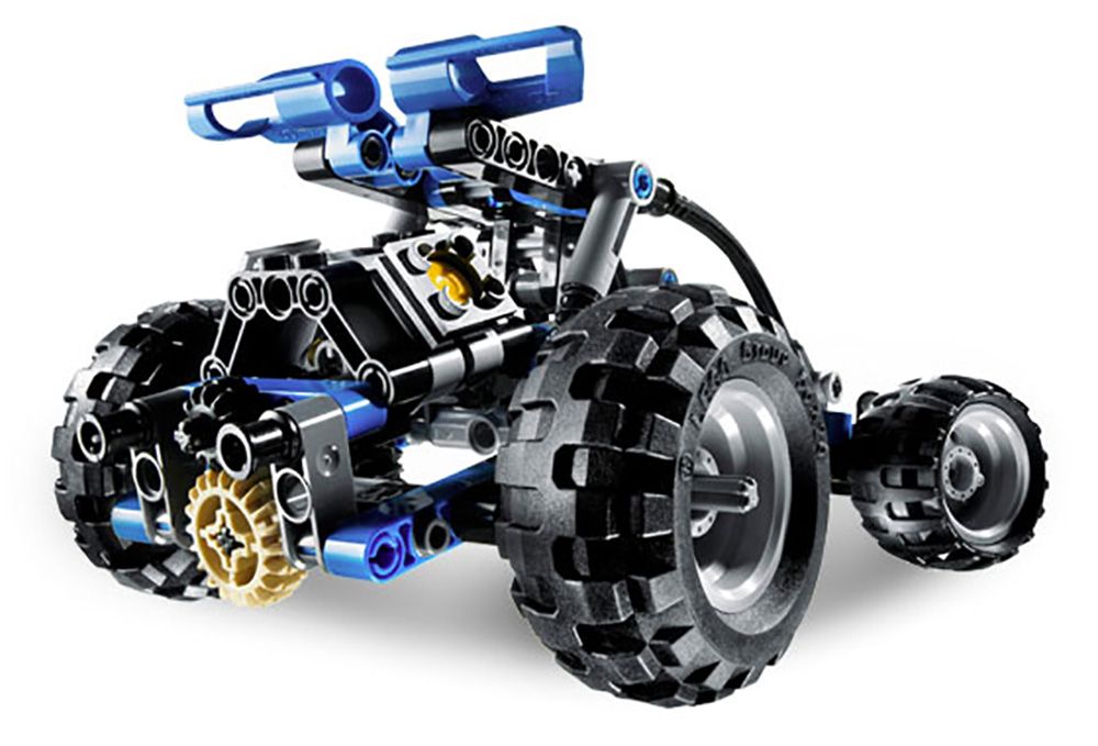 LEGO Technic 8291 pas cher, La moto cross