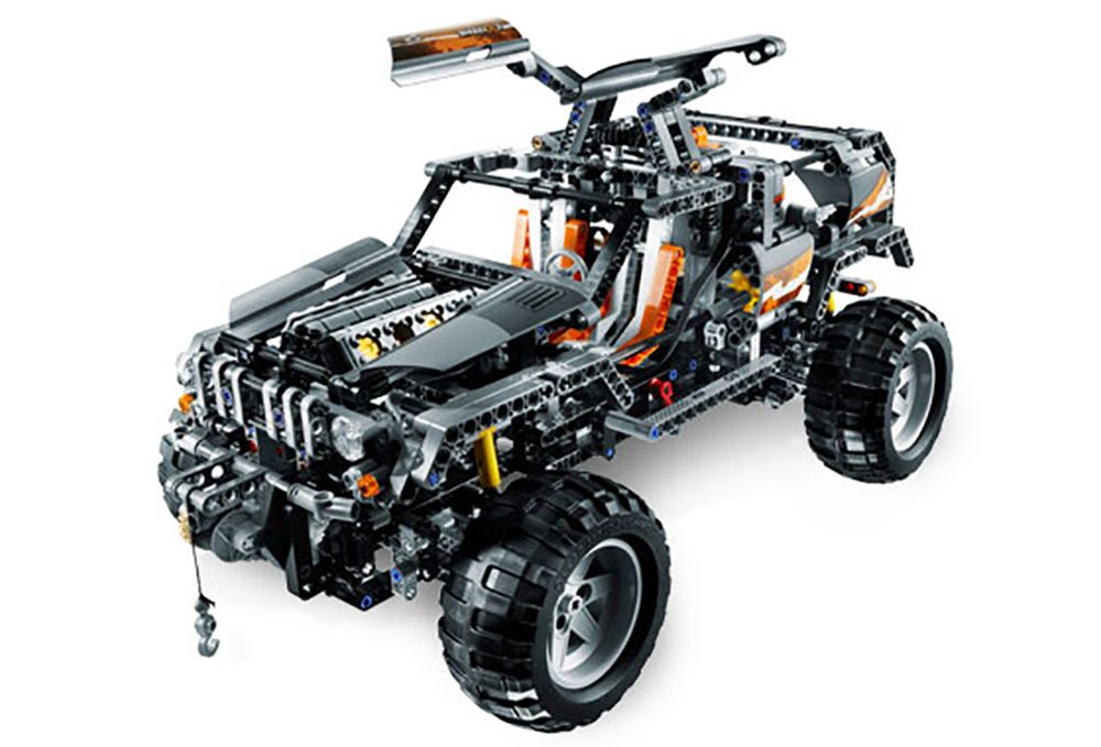 LEGO Technic 8291 pas cher, La moto cross