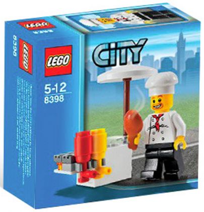LEGO City 8398 Le stand barbecue