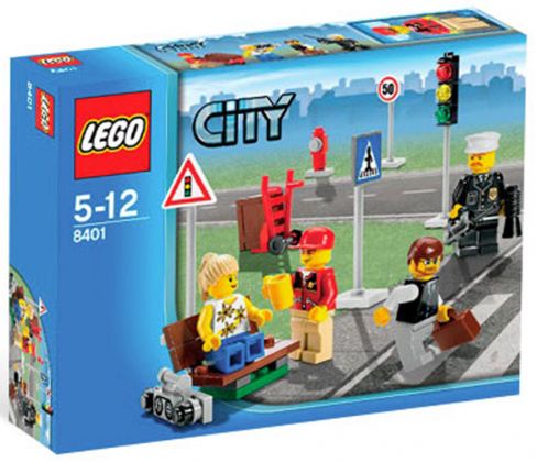 LEGO City 8401 Collection de figurines LEGO City