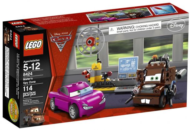 LEGO Cars 8424 La base des espions