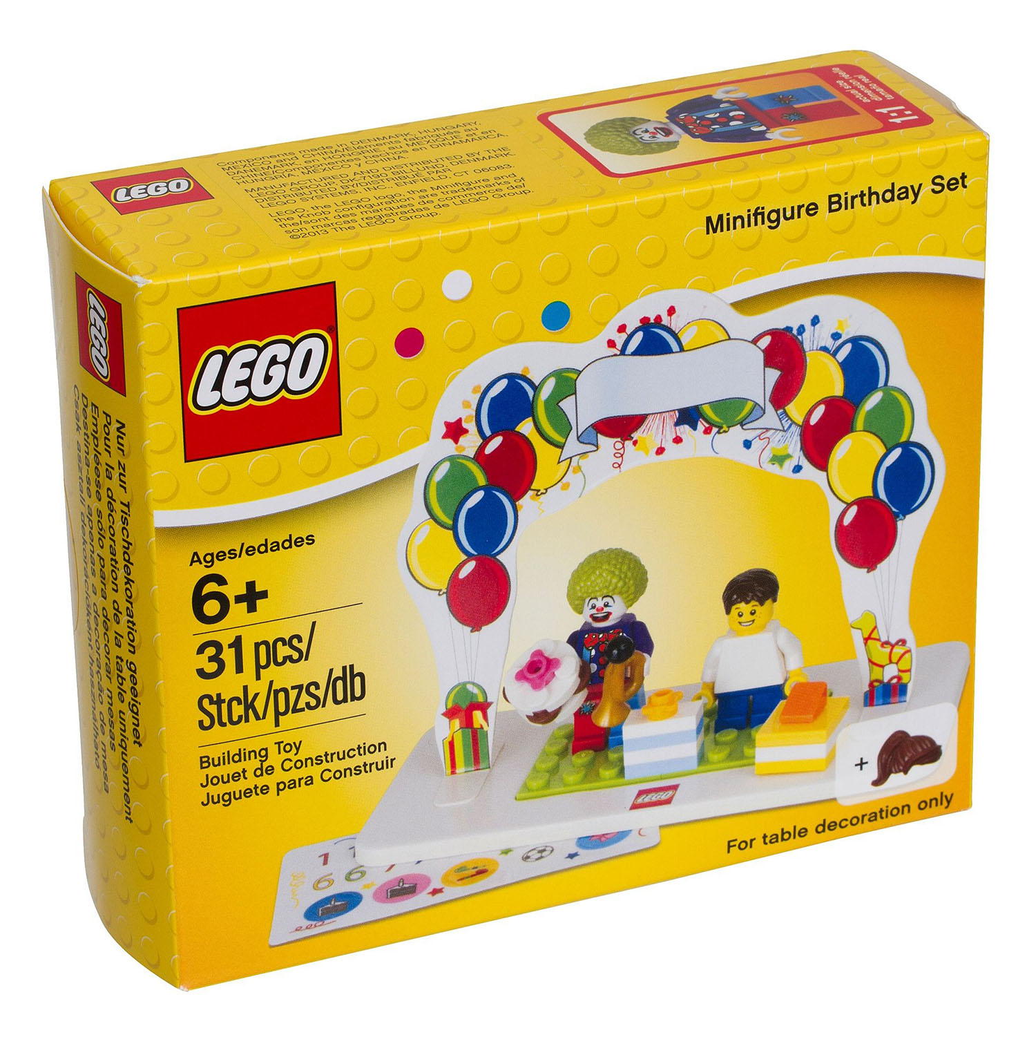 Lego Saisonnier Pas Cher Ensemble D Anniversaire Lego Minifigures Lego Saisonnier Pas Cher Ensemble D Anniversaire Lego Minifigures