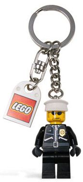 LEGO Porte-clés 851626 Porte-clés Officier de police