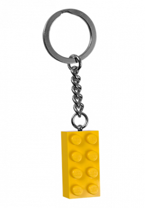 LEGO Porte-clés 852095 Porte-clés Brique jaune LEGO