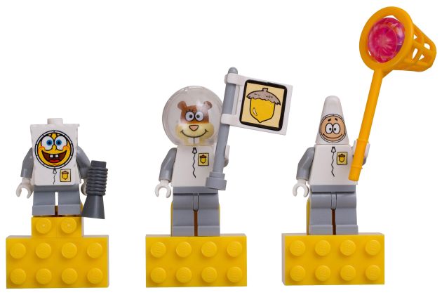 LEGO Objets divers 852547 Aimants Bob L'Eponge Combinaison Spatiale