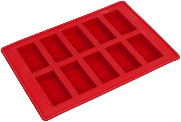 LEGO Objets divers 852768 Bac à glaçons en forme de brique LEGO rouge