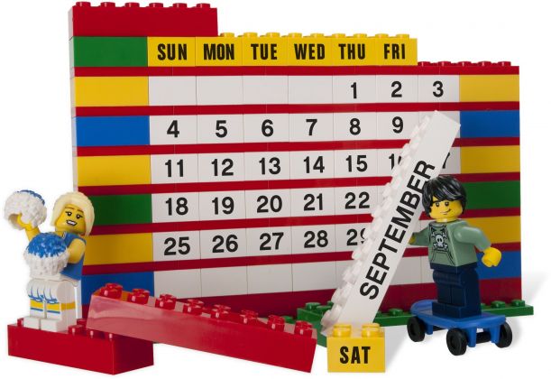 LEGO Objets divers 853195 Calendrier en briques