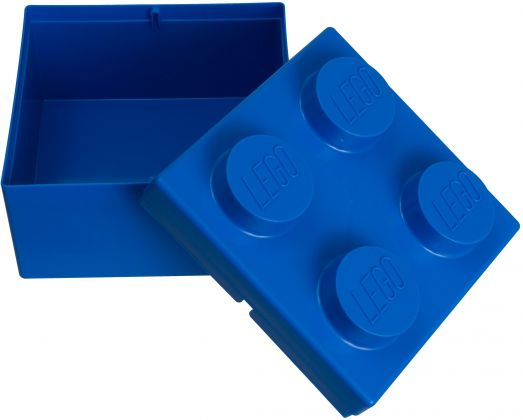 LEGO Rangement 853235 Brique de rangement bleue 4 plots