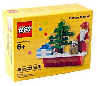 LEGO Saisonnier 853353 Aimant de Noël