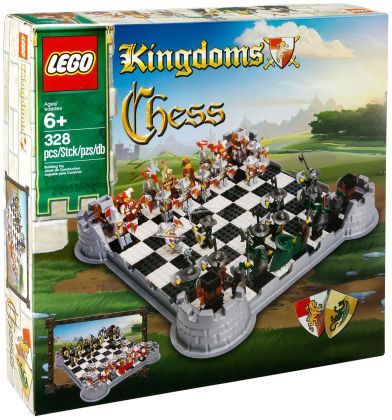 LEGO Jeux de société 853373 Jeu d'échecs LEGO Kingdoms