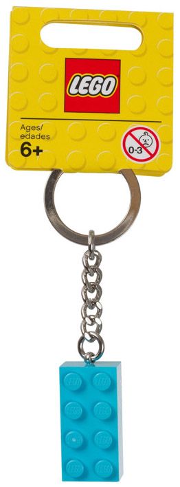 Porte-clés En Brique LEGO Style - Lot De 15 Couleurs - 32x16 Mm - Compatible Avec Les Briques De Construction - DIY Déco