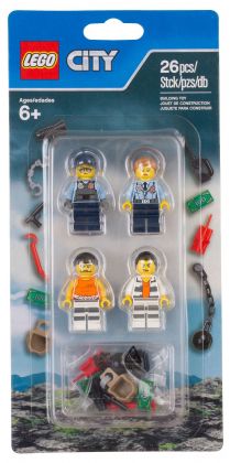 LEGO City 853570 Ensemble d'accessoires de la prison en haute mer