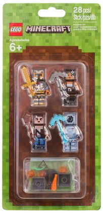 LEGO Minecraft 853610 Assortiment d’habillages 2