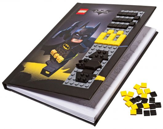 LEGO Objets divers 853649 Carnet Batman LEGO Batman Le Film avec couverture à tenons