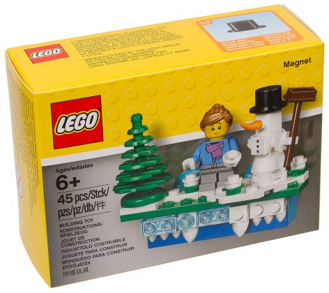 LEGO Saisonnier 853663 Aimant de Noël