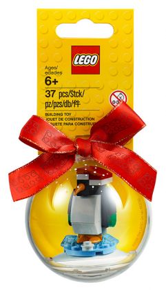 LEGO Saisonnier 853796 Pingouin décoratif pour Noël