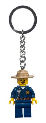 LEGO Porte-clés 853816 Porte-clés Police de la montagne