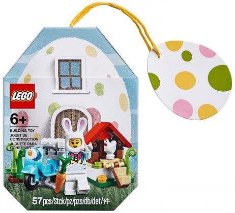 LEGO Saisonnier 853990 La maison du lapin de Pâques