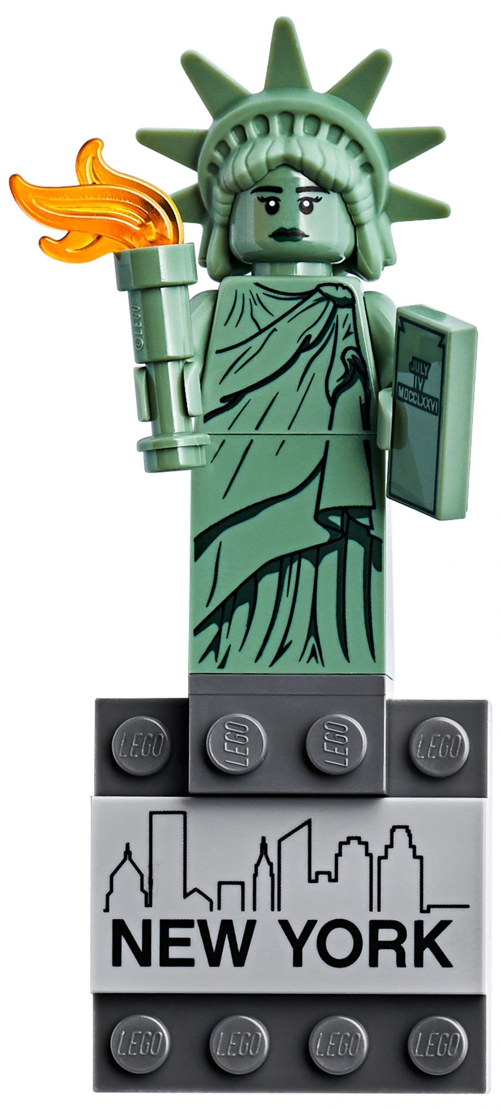 LEGO Objets divers 854031 pas cher, Aimant modèle Statue de la Liberté
