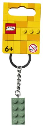 LEGO Porte-clés 854159 Porte-clés Brique 2x4 vert sable