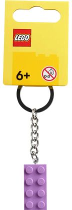 LEGO Porte-clés 854304 Porte-clés Brique 2x4 lavande moyenne