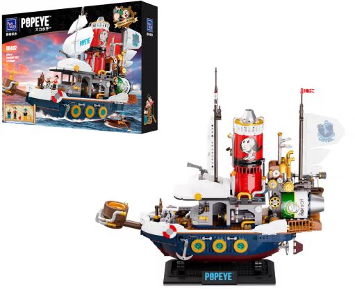 Pantasy Popeye 86402 Bateau de chasse au trésor de Popeye