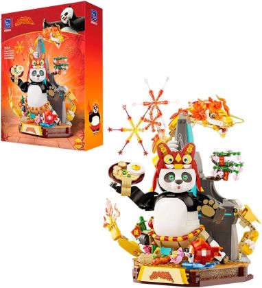 Pantasy Kung Fu Panda 86504 Guerrier Dragon Fête du Printemps