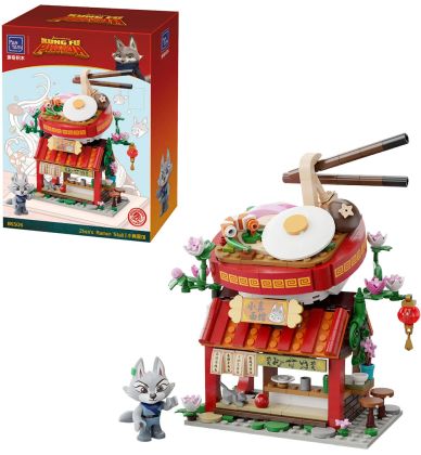 Pantasy Kung Fu Panda 86506 Le stand de ramen de Zhen