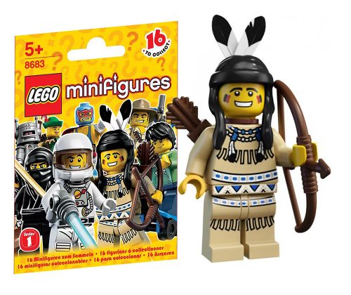 LEGO Minifigures 8683-01 Série 1 - L'indien
