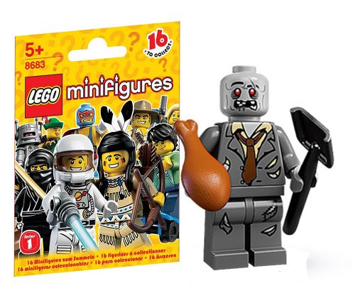 LEGO Minifigures 8683-05 Série 1 - Le zombie