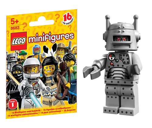 LEGO Minifigures 8683-07 Série 1 - Le robot
