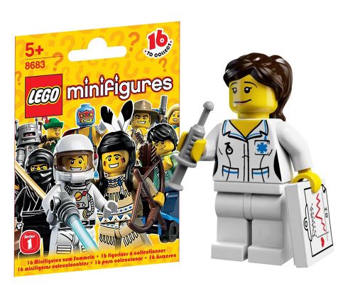 LEGO Minifigures 8683-11 Série 1 - L'infirmière