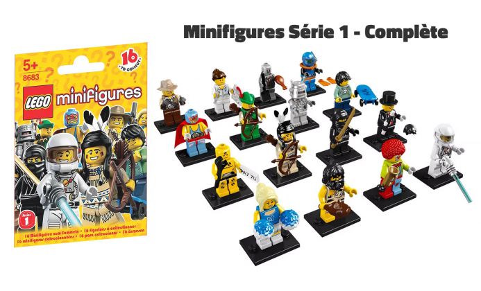 LEGO Minifigures 8683-17 Série 1 - Complète