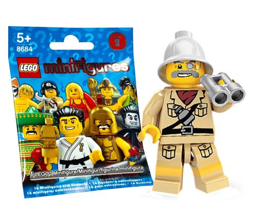 LEGO Minifigures 8684-07 Série 2 - L'explorateur