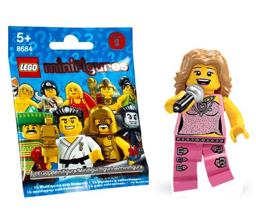 LEGO Minifigures 8684-11 Série 2 - La pop star