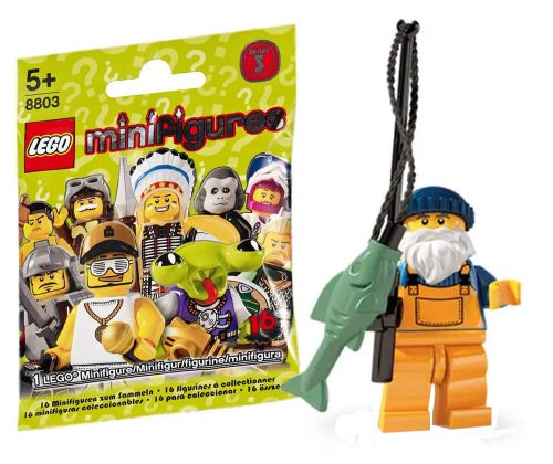 LEGO Minifigures 8803-01 Série 3 - Le pêcheur