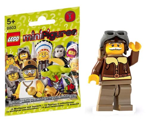 LEGO Minifigures 8803-02 Série 3 - Le pilote